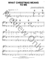 What Christmas Means To Me piano sheet music cover